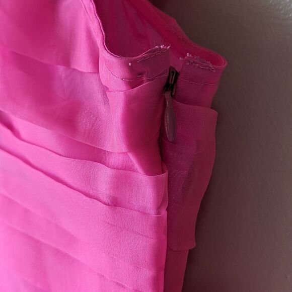 Loveshackfancy Sheer Roses Tiered Ruffled Filmy Chaya Dress Sz 8 NWT Flirty Fuch - Picture 15 of 16